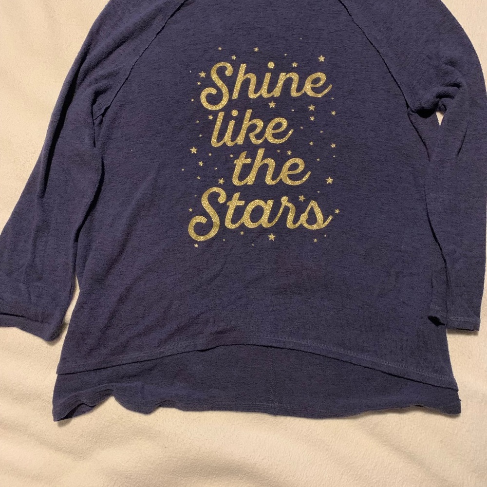 Long sleeve Shine like the stars sweater